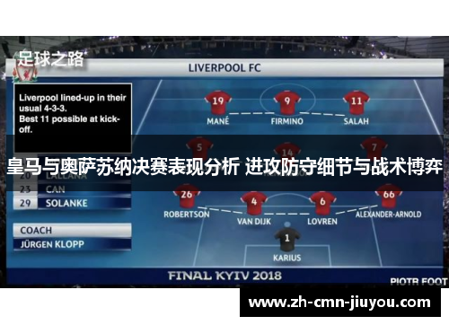 皇马与奥萨苏纳决赛表现分析 进攻防守细节与战术博弈